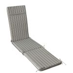 STRAND - cuscino sdraio con doppia cucitura idrorepellente a righe
