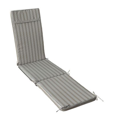 STRAND - cuscino sdraio con doppia cucitura idrorepellente a righe