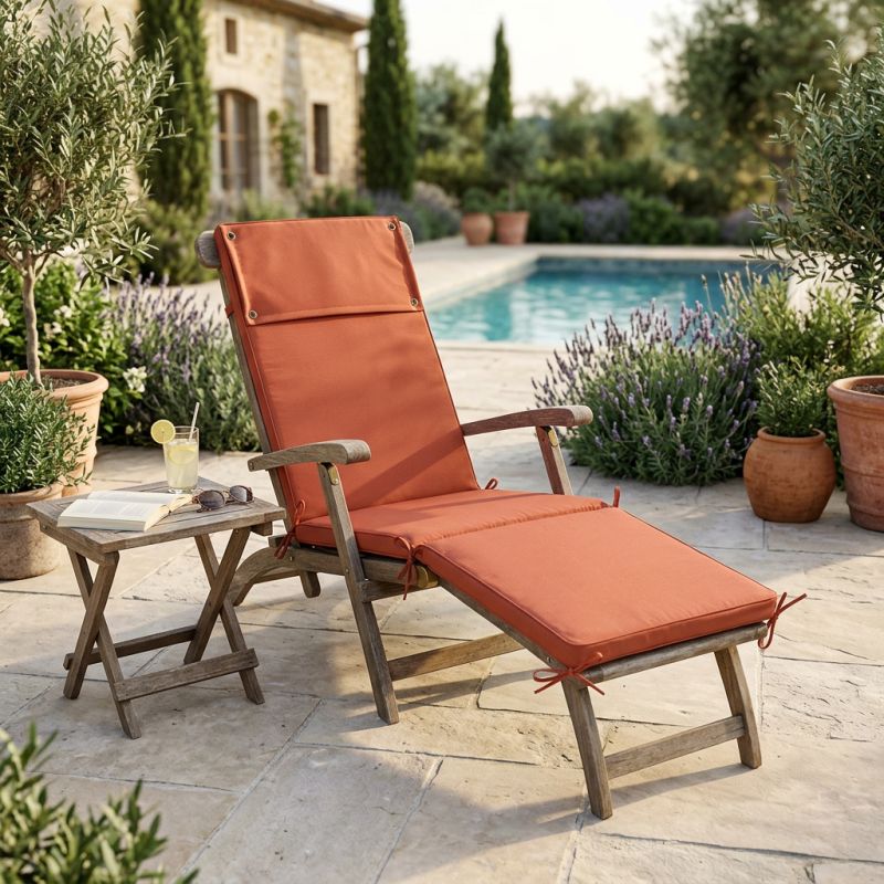 STRAND - cuscino sdraio con doppia cucitura idrorepellente