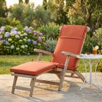 STRAND - cuscino sdraio con doppia cucitura idrorepellente