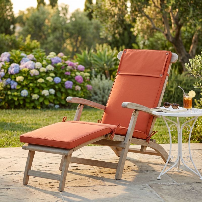 STRAND - cuscino sdraio con doppia cucitura idrorepellente