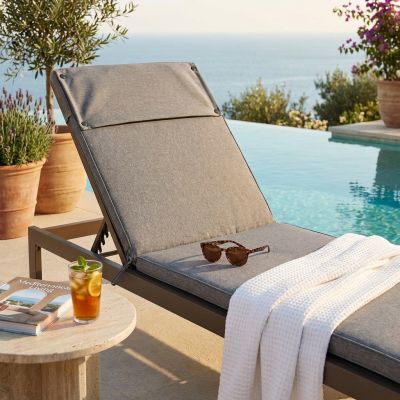 LIVES - cuscino lettino con doppia cucitura idrorepellente a quadri