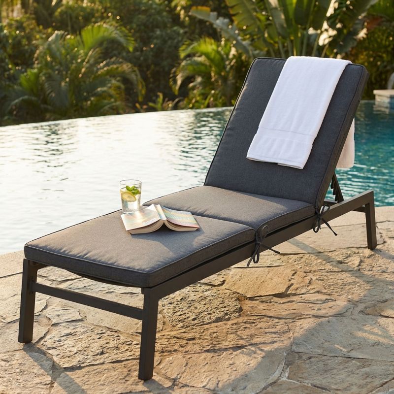 STRAND - cuscino sdraio con doppia cucitura idrorepellente