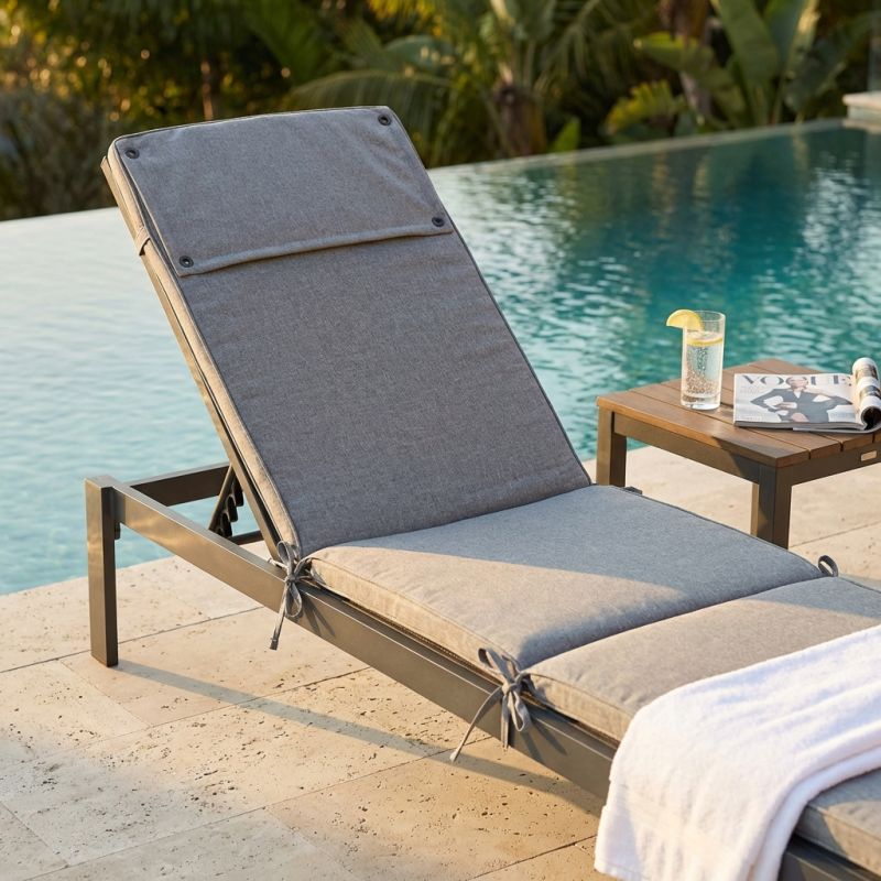 STRAND - cuscino sdraio con doppia cucitura idrorepellente