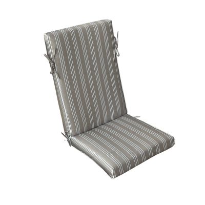 KING - cuscino medio con doppia cucitura idrorepellente a righe