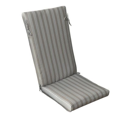 KING - cuscino alto con doppia cucitura idrorepellente a righe