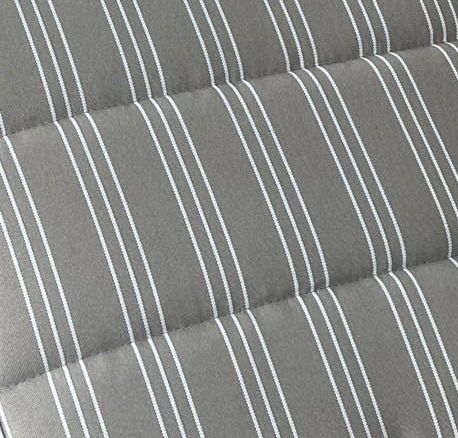 KING - cuscino sdraio con doppia cucitura idrorepellente a righe