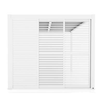 LAMM - laterale scorrevole con lamelle per pergola bioclimatica da 3 m 