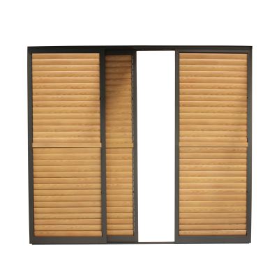 LAMM - laterale scorrevole con lamelle per pergola bioclimatica da 3 m 