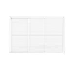 LAMM - laterale scorrevole con lamelle per pergola bioclimatica da 4 m