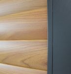 LAMM - laterale scorrevole con lamelle per pergola bioclimatica da 4 m