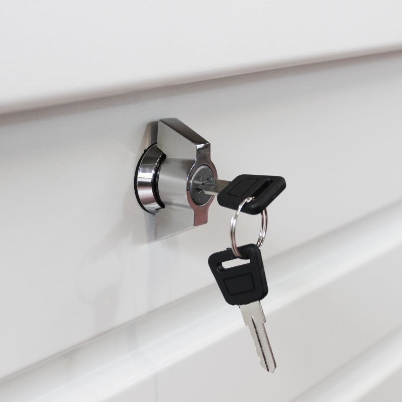 ZACKY - baule da giardino in alluminio