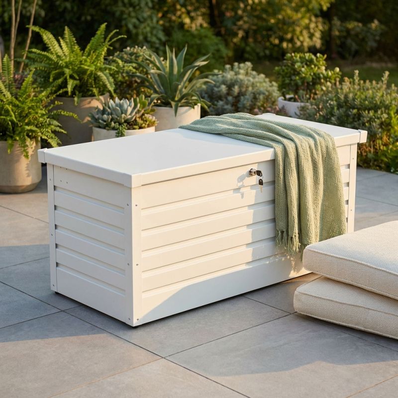 ZACKY - baule da giardino in alluminio