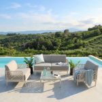 ASH - schienale angolare per salotto componibile