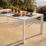 FALL - tavolo da giardino in alluminio allungabile 165/215x85