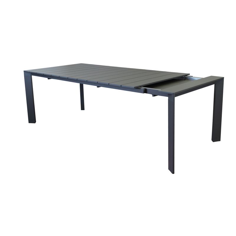 FALL - tavolo da giardino in alluminio allungabile 215/280x101