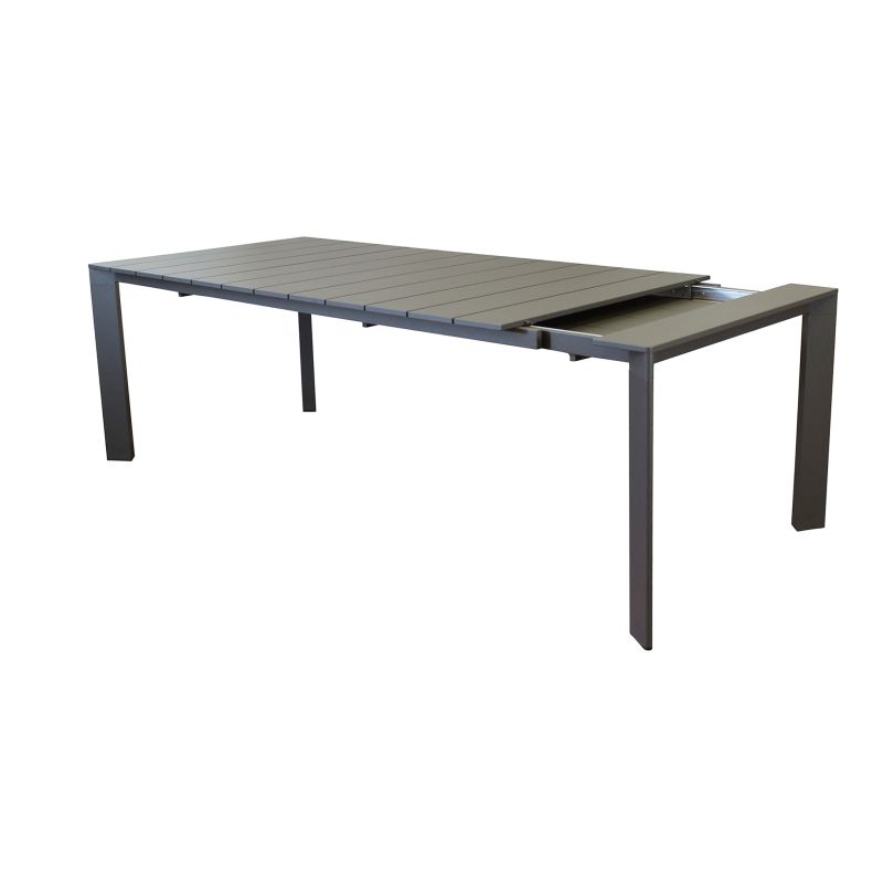 FALL - tavolo da giardino in alluminio allungabile 215/280x101