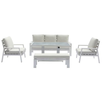 ARAB - salotto da giardino in alluminio