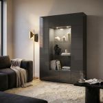 DOMO - vetrina moderna con 2 ante