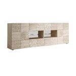 MORI - madia di design moderno 2 ante e 4 cassetti