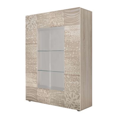 MORI - vetrina moderna con 2 ante