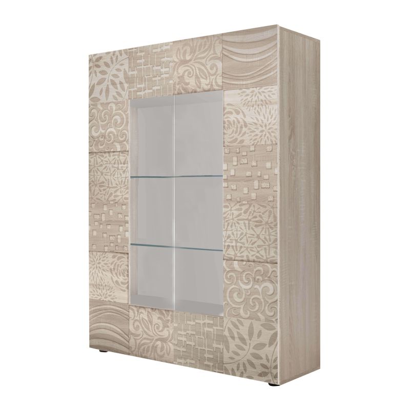 MORI - vetrina moderna con 2 ante