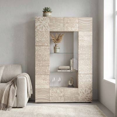 MORI - vetrina moderna con 2 ante