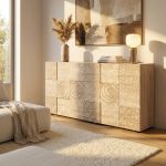 MORI - madia di design moderno a 3 ante