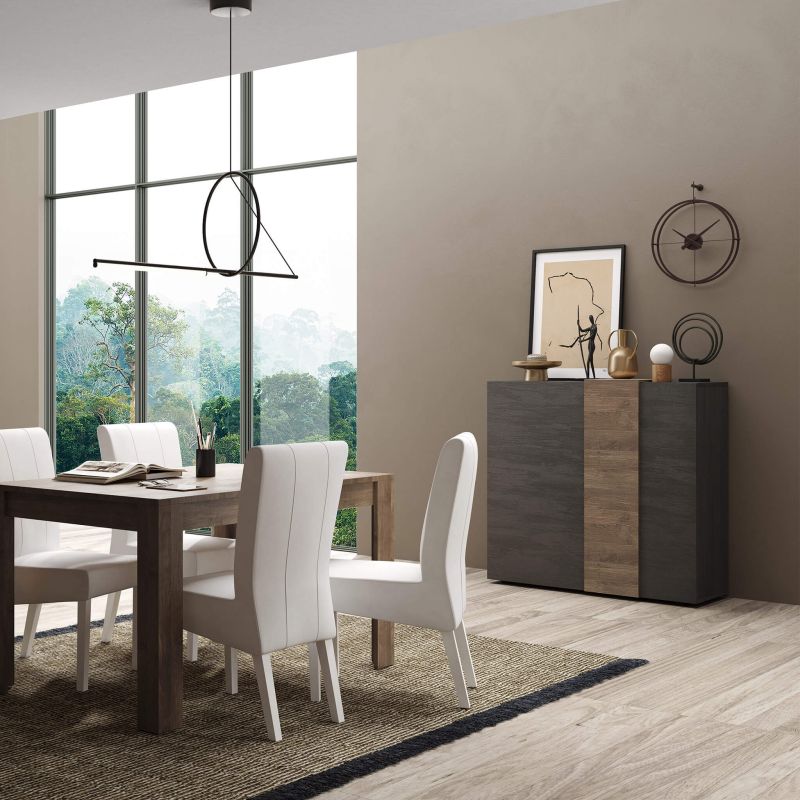 KARMA - madia 2 ante di design moderno