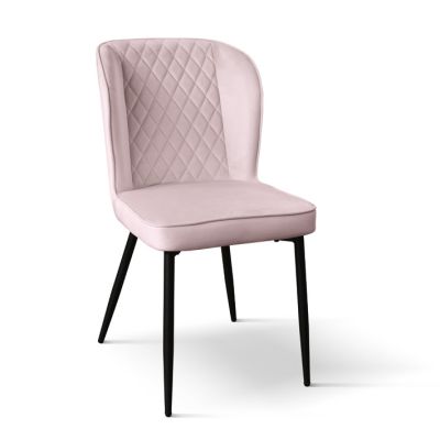 KINSLEE - sedia di design moderno in velluto
