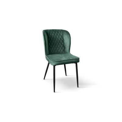 KINSLEE - sedia di design moderno in velluto