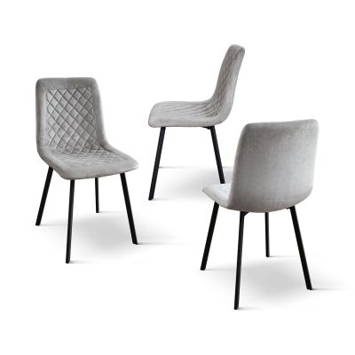 AULENA - sedia di design moderno in velluto