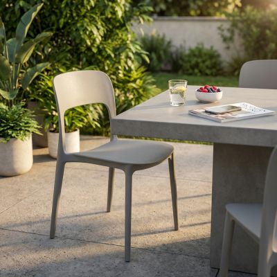 SATOSHI - sedia di design moderno in polipropilene