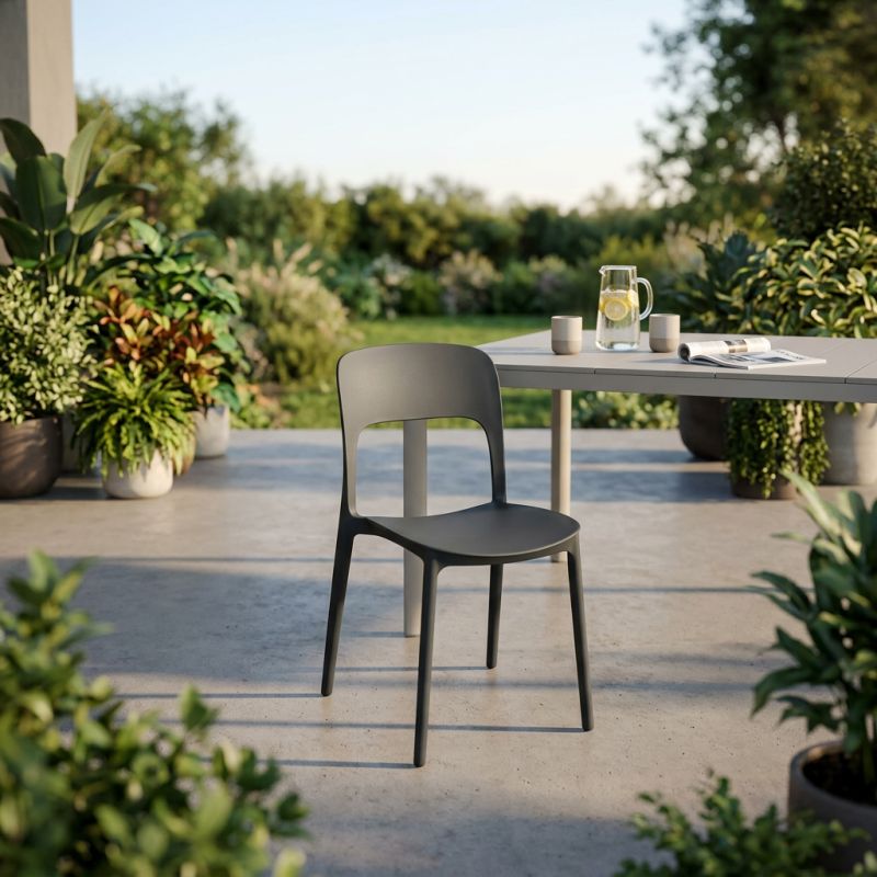 SATOSHI - sedia di design moderno in polipropilene