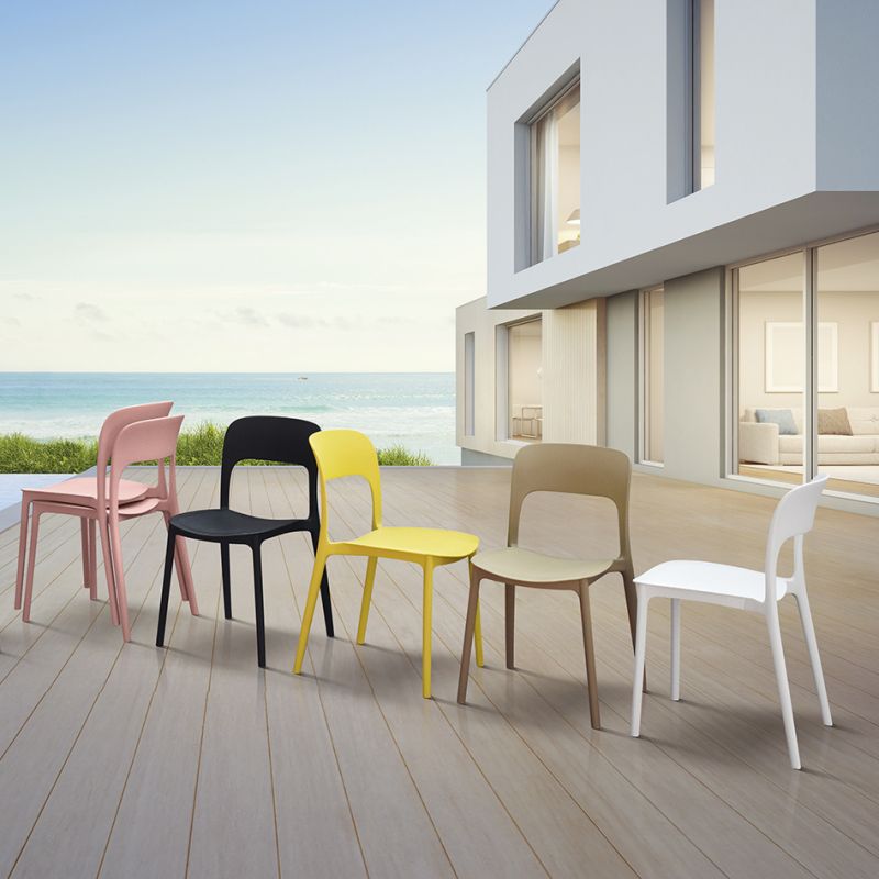 SATOSHI - sedia di design moderno in polipropilene