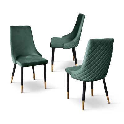ARLETTE - sedia di design moderno in velluto