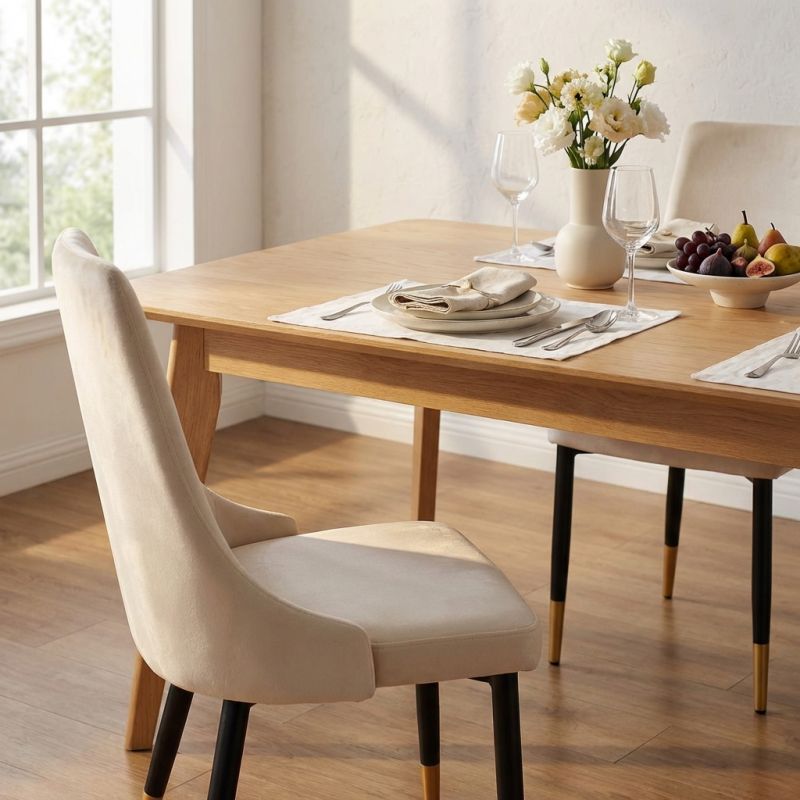 ARLETTE - sedia di design moderno in velluto