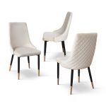 ARLETTE - sedia di design moderno in velluto