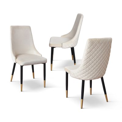 ARLETTE - sedia di design moderno in velluto