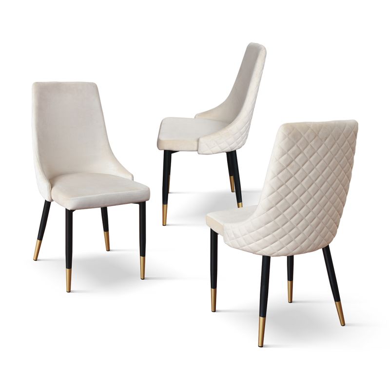 ARLETTE - sedia di design moderno in velluto