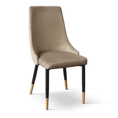 ARLETTE - sedia di design moderno in velluto