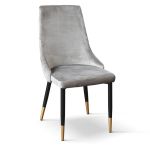 ARLETTE - sedia di design moderno in velluto