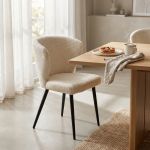 HIRO - sedia di design moderno in velluto