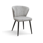 HIRO - sedia di design moderno in velluto