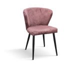 HIRO - sedia di design moderno in velluto