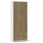 GARE - armadio moderno con due ante e due cassetti