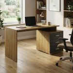 LIPSIA - scrivania con cassettiera