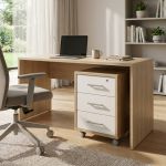 GARE - cassettiera per ufficio 3 cassetti con ruote