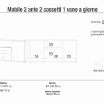 CLAUS - madia moderna per soggiorno