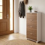 ESSENZA - scarpiera a 4 ante